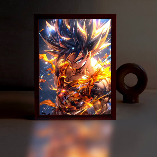 Goku  -  Painting Lamp Artwork