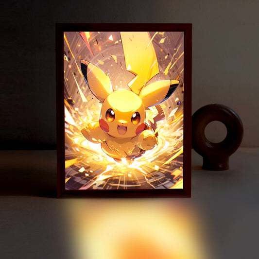 Pikachu -  Painting Lamp Artwork